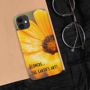 Beautiful Orange African Daisy Photograph Custom  iPhone 11 Case