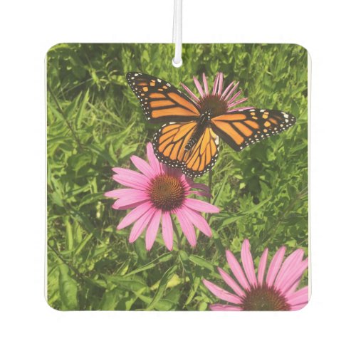 Beautiful Orange and Black Monarch Butterfly Photo Air Freshener
