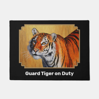 Beautiful Orange Bengal Tiger Doormat