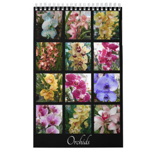 Beautiful Orchids Calendar