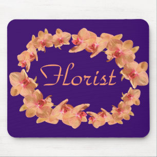Beautiful orchids mouse pad