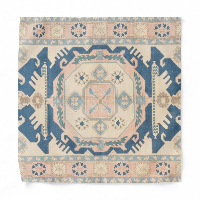 Beautiful Oriental Antique Kilim Rug  Bandana (Front)
