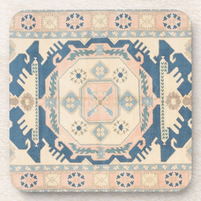 Beautiful Oriental Antique Kilim Rug  Beverage Coaster (Front)