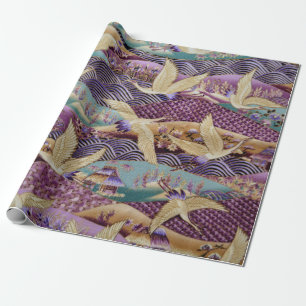 Beautiful Oriental Weaving Wrapping Paper