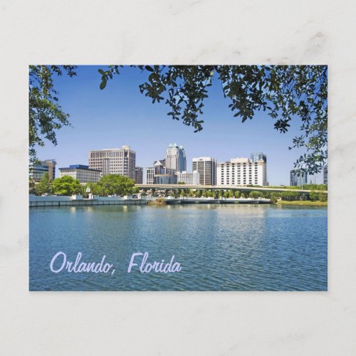 Beautiful Orlando Florida Postcard