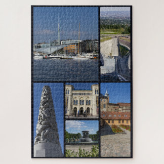 Beautiful Oslo, Norway, Jigsaw Puzzle