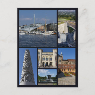 Beautiful Oslo, Norway,  Postcard