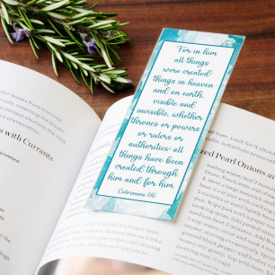 Beautiful Our Purpose In Life Bible Verse Bookmarks
