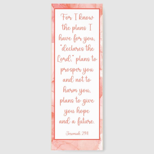 Beautiful Our Purpose In Life Bible Verse Bookmarks (Front)