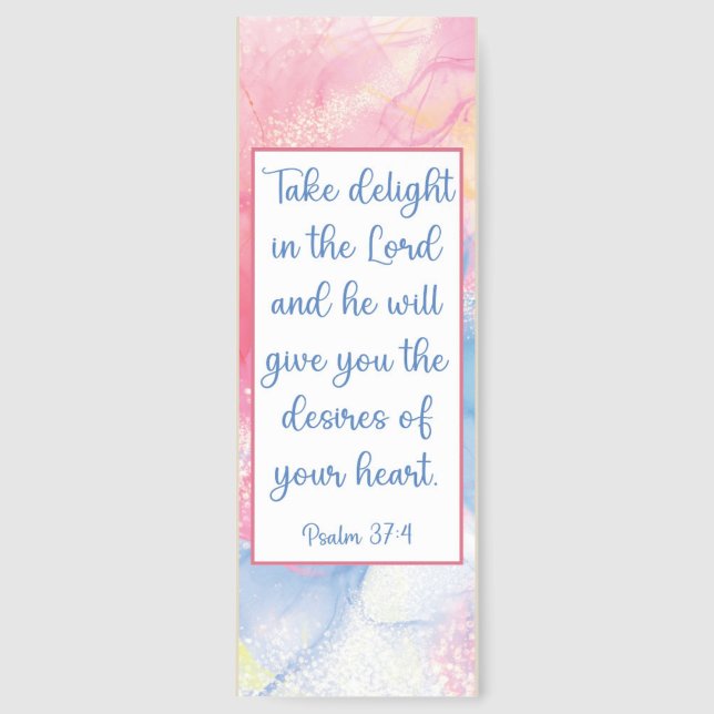 Beautiful Our Purpose In Life Bible Verse Bookmarks (Front)
