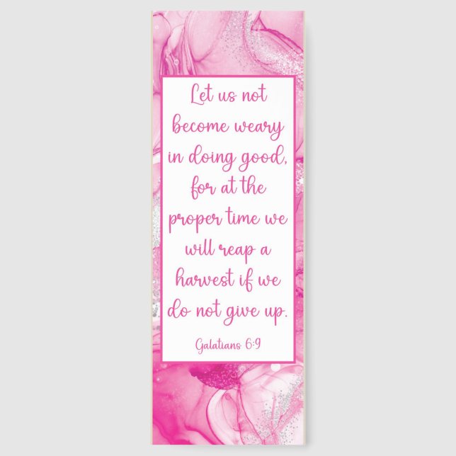 Beautiful Our Purpose In Life Bible Verse Bookmarks (Front)