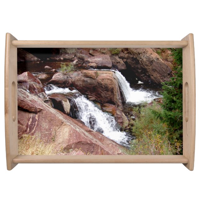 Beautiful Outdoor Colorado Scenery Serving Tray (Front)