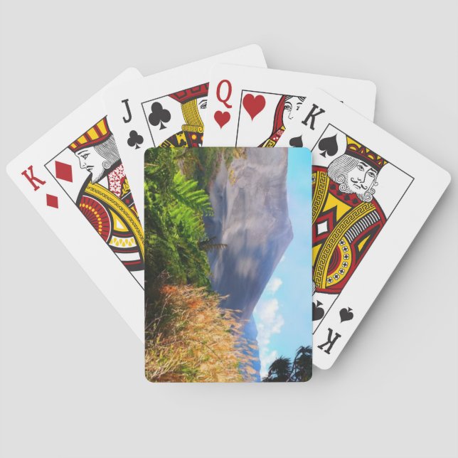 Beautiful Outdoor Scenery Deck of Playing Cards (Back)