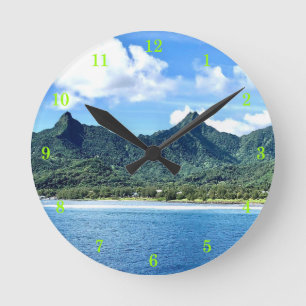Beautiful Outdoor Scenery Wall Clock