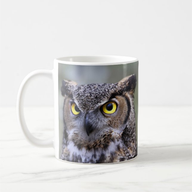 Beautiful Owl Coffee Mug (Left)