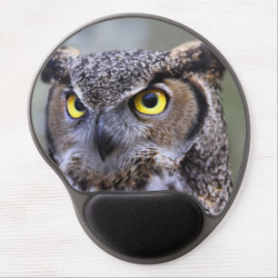 Beautiful Owl Gel Mouse Pad
