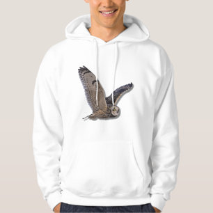 Beautiful Owl Raptor Flight Bird of Prey Birding B Hoodie