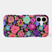 Beautiful Painted Boho Flowers Samsung Galaxy Case (Back Horizontal)