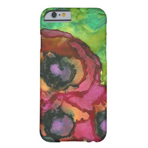 Beautiful Painted Poppy Flower Barely There iPhone 6 Case