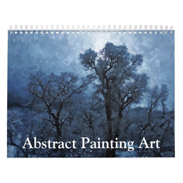 Beautiful Painting Abstract Art of Landscape 2026 Calendar (Cover)