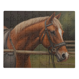 Beautiful painting of horses jigsaw puzzle