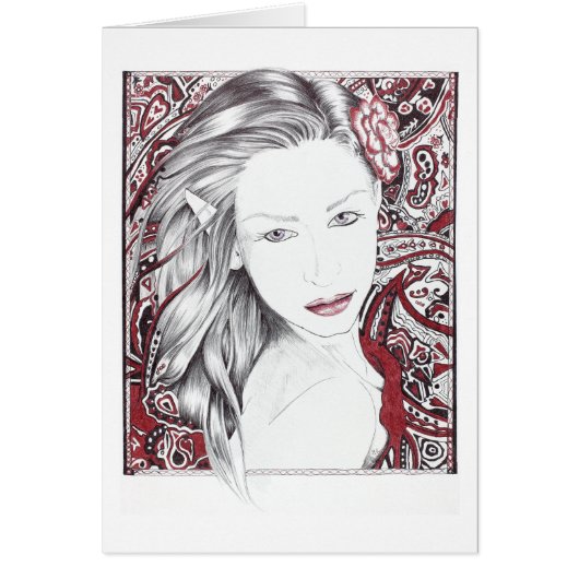 Beautiful Paisley Female Elf (Front)