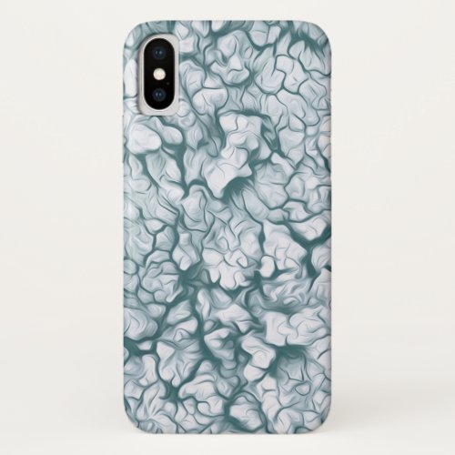 Beautiful Pale Blue Nature Abstract iPhone XS Case