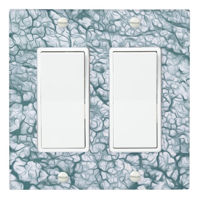 Beautiful Pale Blue Nature Abstract  Light Switch Cover (In Situ)