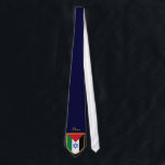Beautiful Palestine & Israel Flag Neck Tie<br><div class="desc">Israel & Palestine Flag Tie. *You can customize colour and text. PEACE</div>