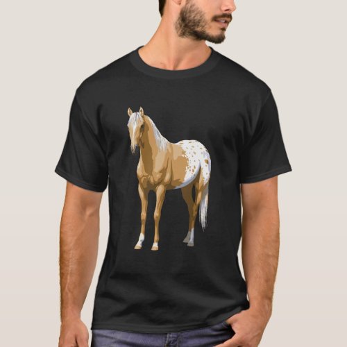 Beautiful Palomino Blanket Appaloosa Horse Lover G T_Shirt