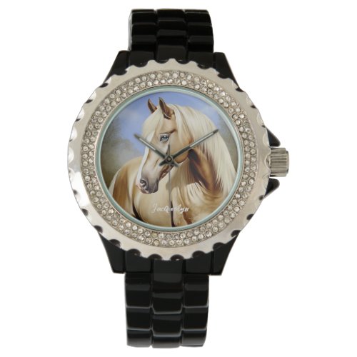 Beautiful Palomino Horse  Watch