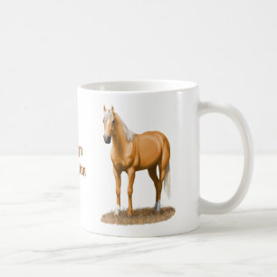 Beautiful Palomino Quarter Horse Stallion Coffee Mug