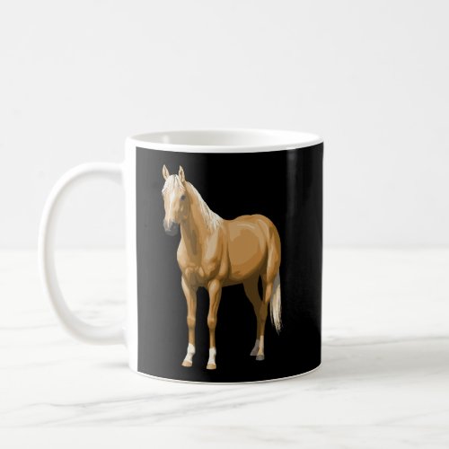Beautiful Palomino Quarter Horse Stallion Coffee Mug