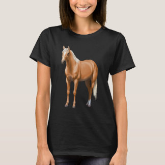 Beautiful Palomino Quarter Horse Stallion T-Shirt