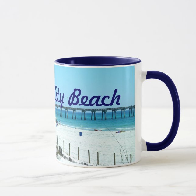 Beautiful Panama City Beach, Florida Mug (Right)