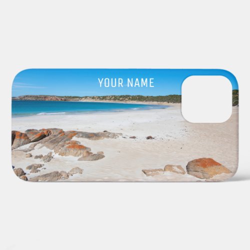 Beautiful Paradise Beach Landscape Australia iPhone 12 Case