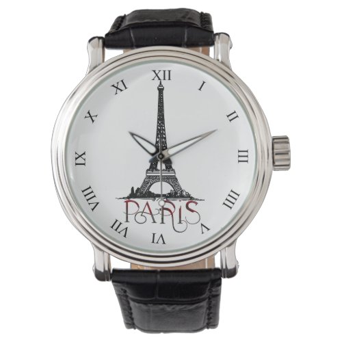 Beautiful Paris Eiffel Tower Vintage Watch