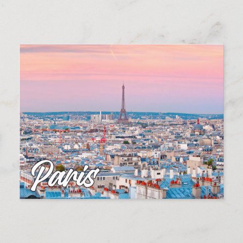 Beautiful Paris France Postcard