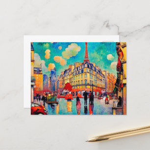 Beautiful Paris Postcard
