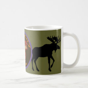Beautiful Park City Moose Medallion Gear Coffee Mug