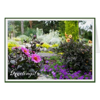 Beautiful Park Photo With Adjustable Frame by KreaturFlora at Zazzle