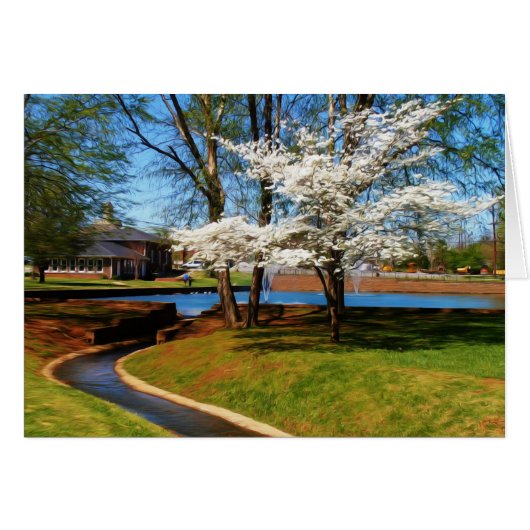 Beautiful Park Scene Cards (Front Horizontal)