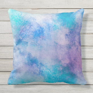 BEAUTIFUL PASTEL BLUE WASH Throw Cushion