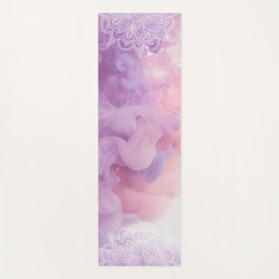 Beautiful Pastel Colored Mandala Yoga Mat
