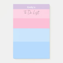Beautiful Pastel Pink & Blue