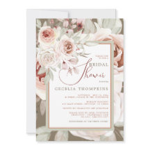 Beautiful Pastel Rose Bridal Shower