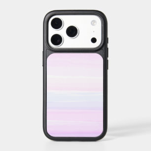 Beautiful Pastel Watercolor Stripes iPhone 17 Pro Case