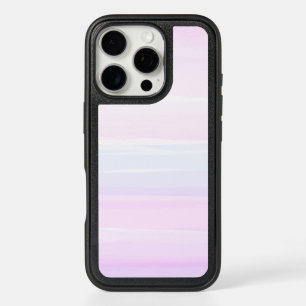 Beautiful Pastel Watercolor Stripes iPhone 16 Pro Case