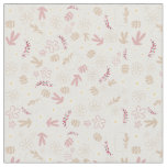 Beautiful pattern floral pastel cute modern design fabric