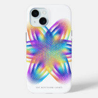 Beautiful pattern of titanium colors - iPhone 15 case